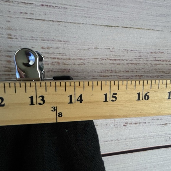 Vintage Coastal Boho Cowgirl Skirt Wool Blend Maxi 12 Black Fringed Western - Picture 3 of 12